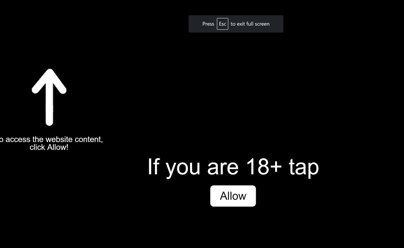 Coonews.pro pop-up scam