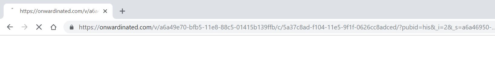 Onwardinated.com redirect virus