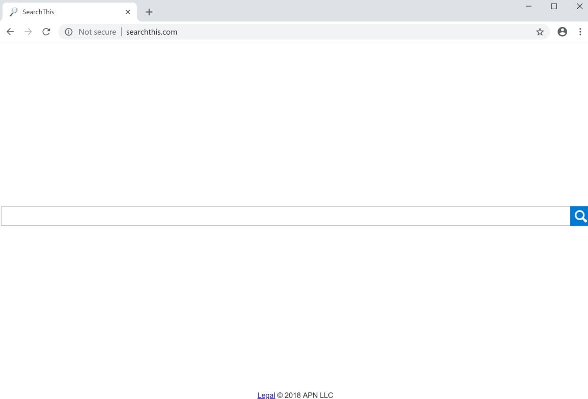SearchThis.com redirect virus