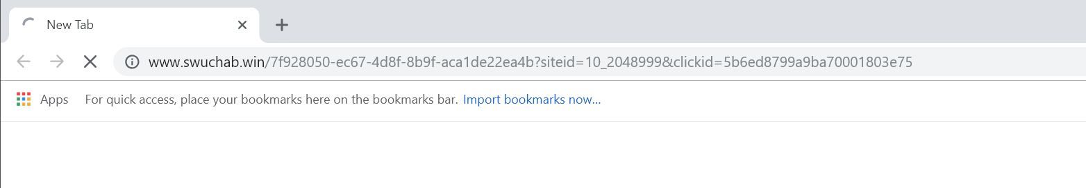 Swuchab.win redirect virus