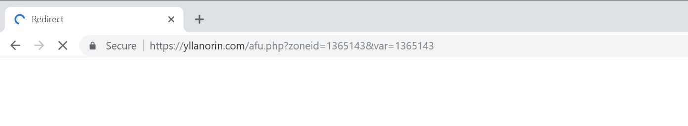 Yllanorin.com redirect virus