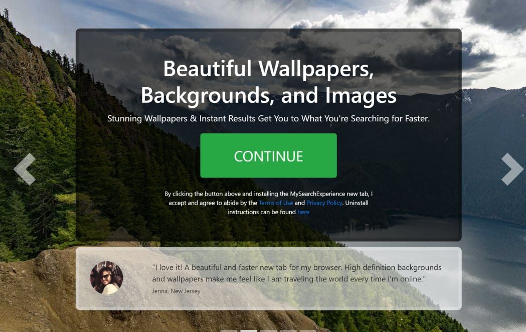 search.mysearchexperience.com redirect virus