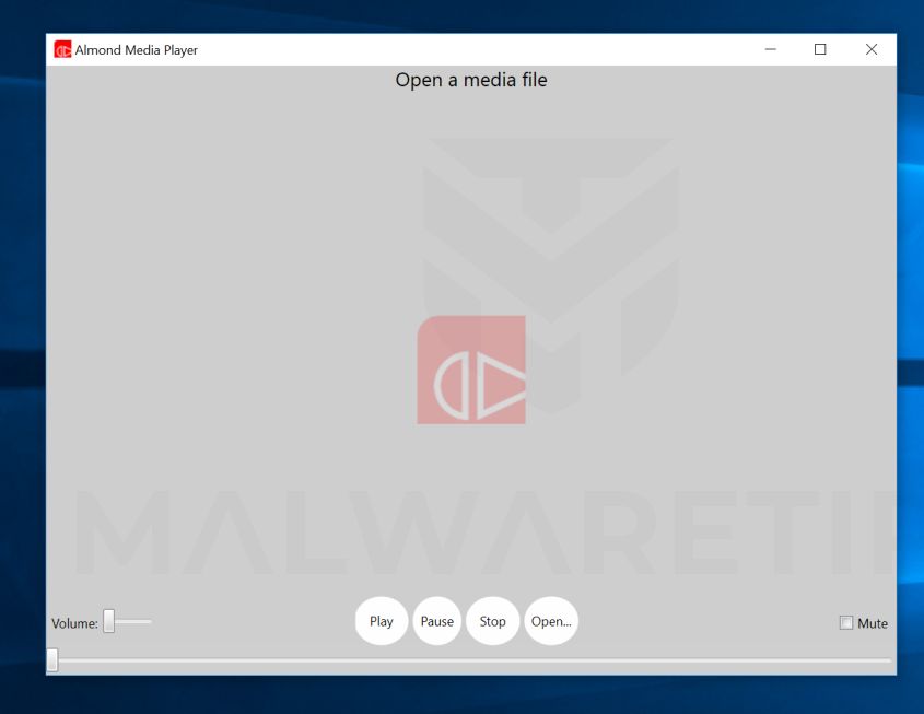 Almond Media Player adware scam