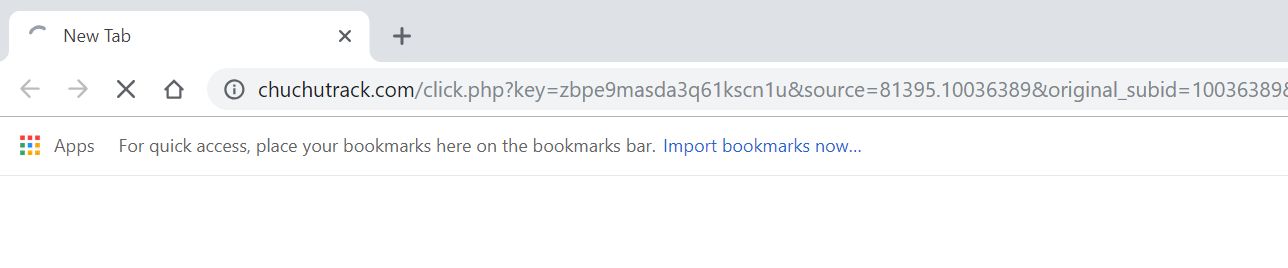 Chuchutrack.com redirect virus