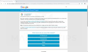 How To Remove Google Chrome User Rewards Pop-up Scam