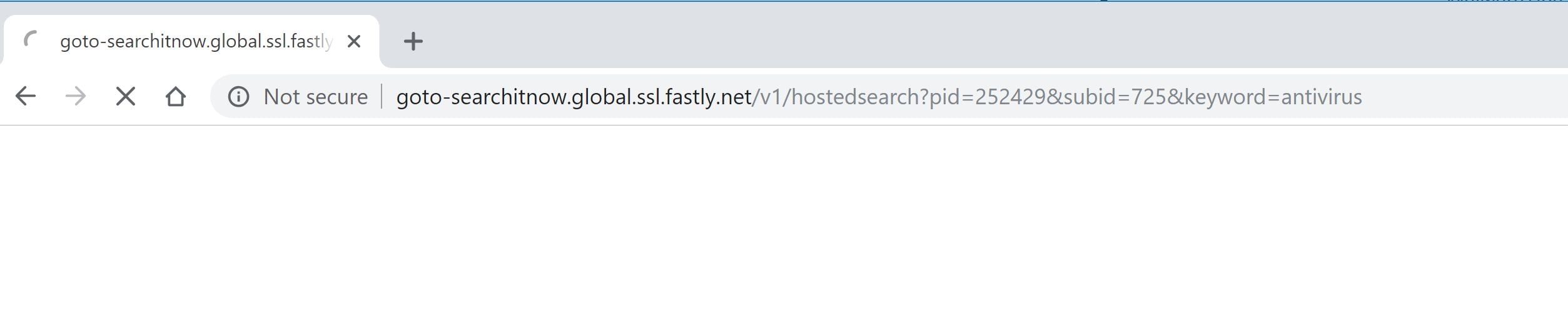 Goto-searchitnow.global.ssl.fastly.net redirect virus
