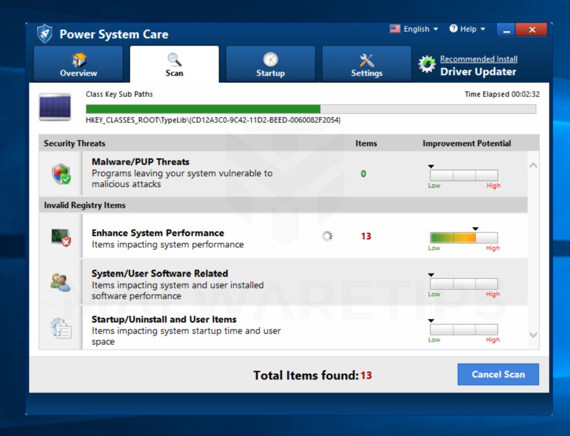 Power System Care Scam