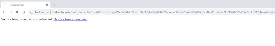 Redirectal.com redirect virus