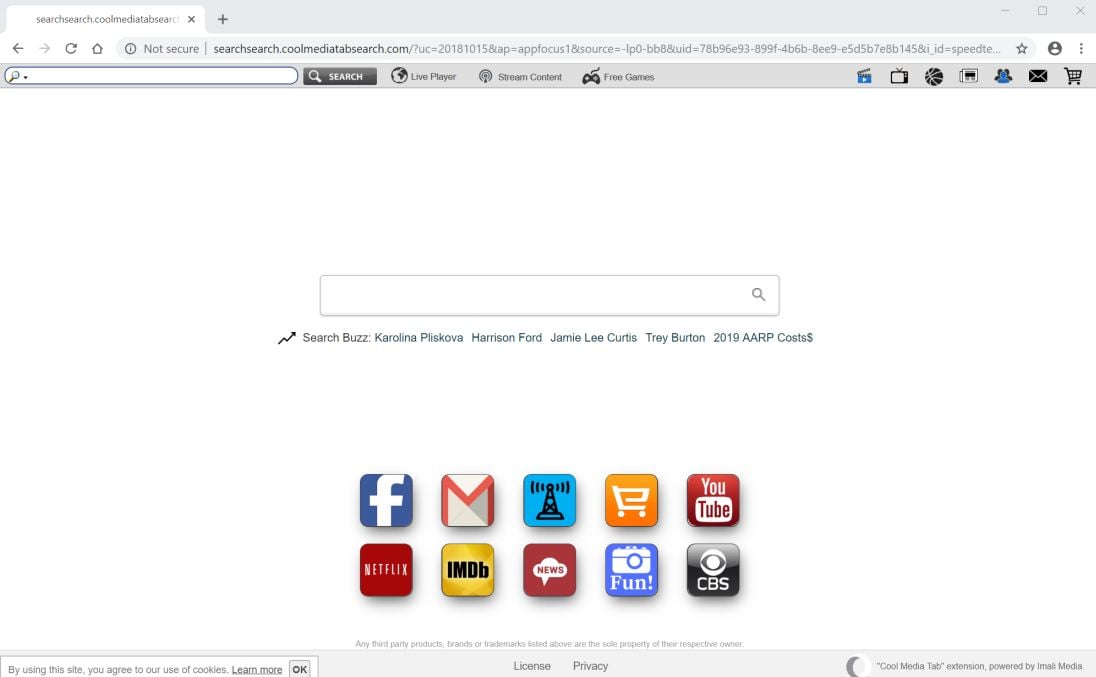 Search.coolmediatabsearch.com redirect virus