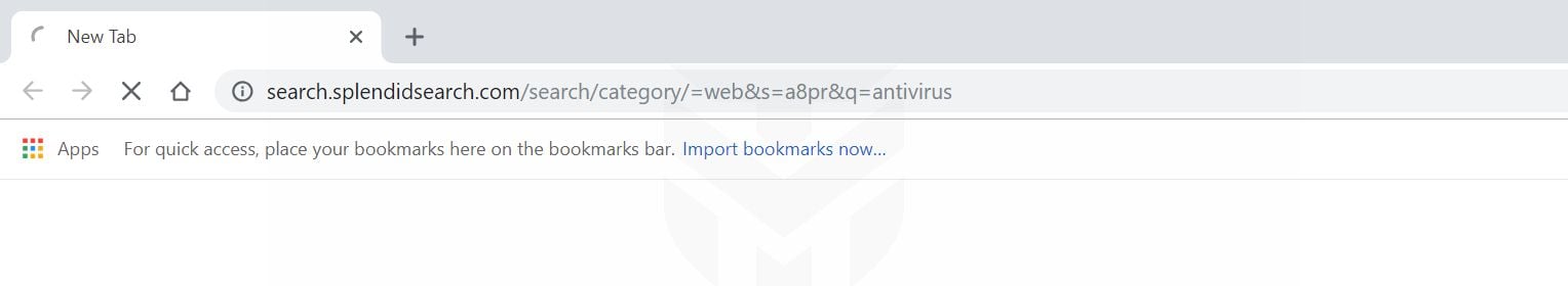 Search.splendidsearch.com redirect virus