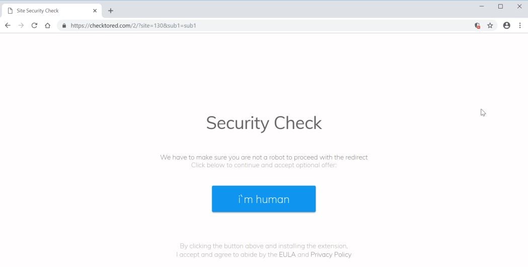 checktored.com redirect virus