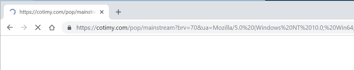 cotimy.com redirect virus