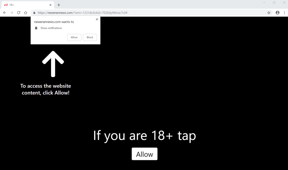newerannews.com redirect virus