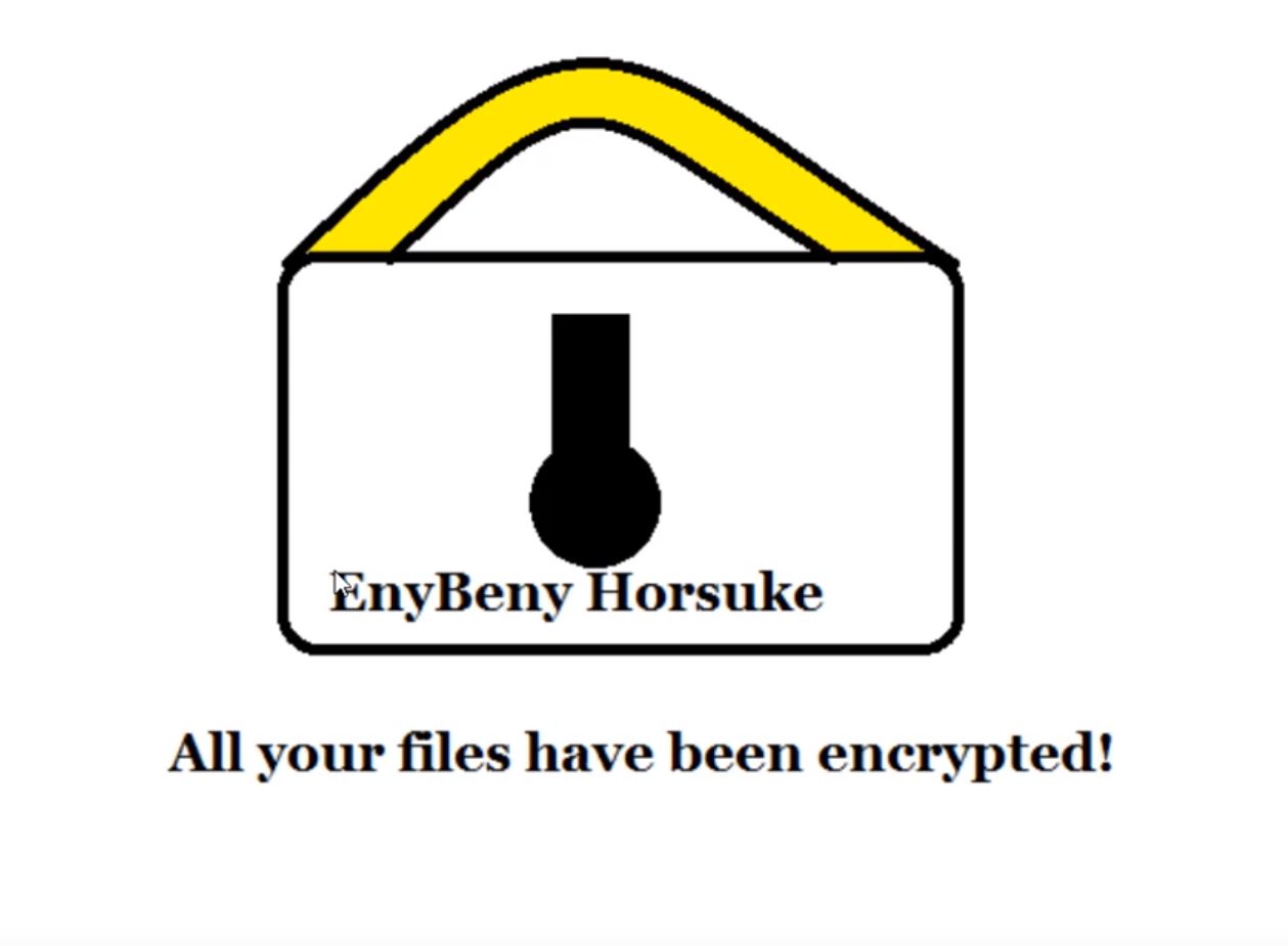 EnyBeny Horsuke Ransomware Virus