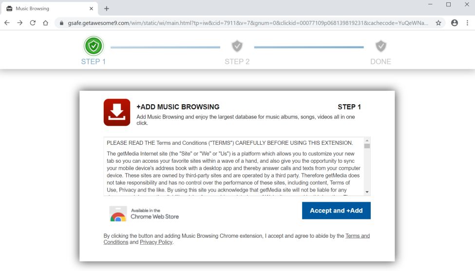 gsafe.getawesome9.com redirect virus