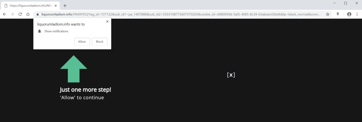 liquorumladiom.info redirect virus