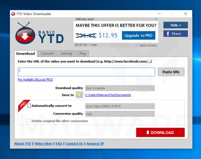 ytd video downloader free download for windows 7 ultimate