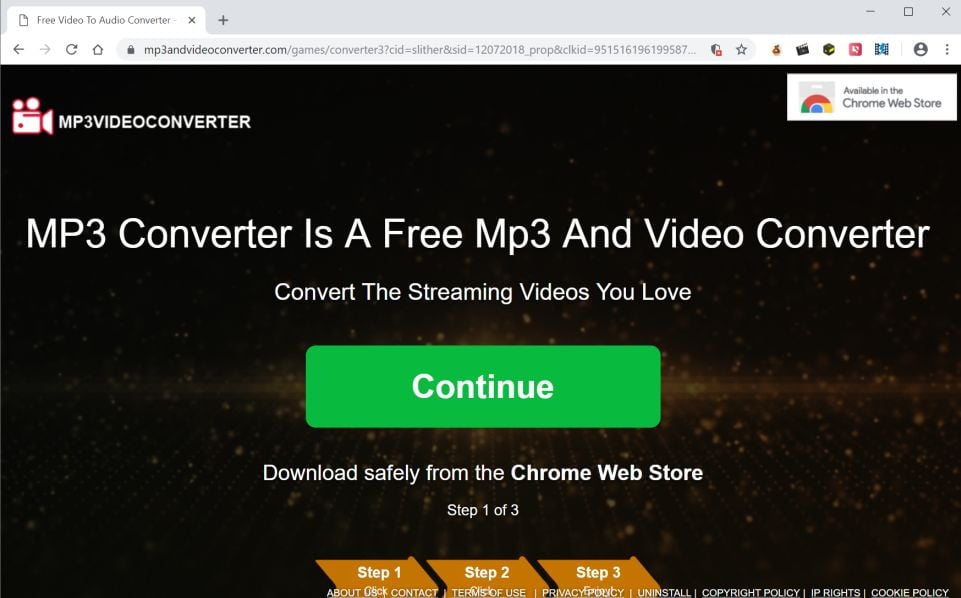 mp3andvideoconverter.com redirect virus