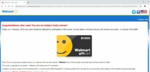 How To Remove 1000 Walmart Gift Card Pop Up Ads Survey Scam