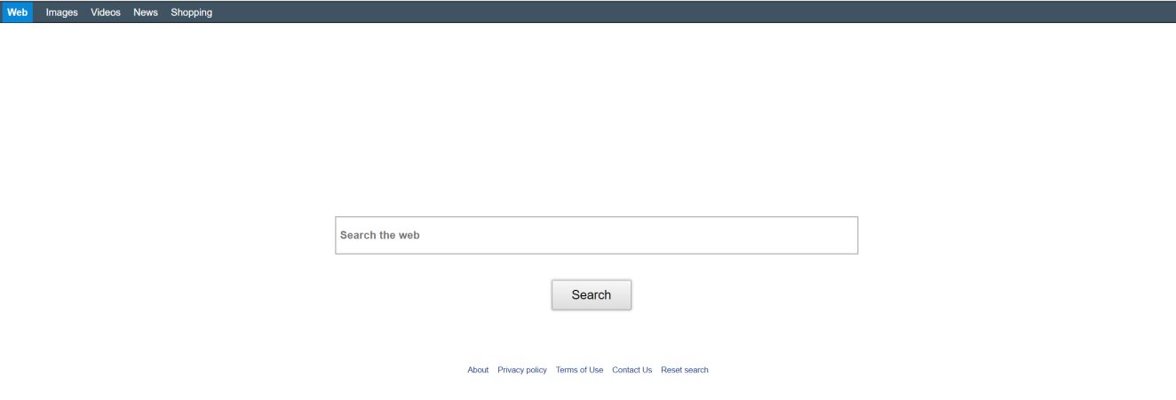 Image: Chrome browser is redirected to the Search.kimosachi.com site