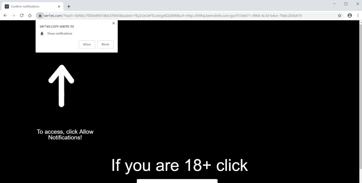 ser1es.com redirect virus