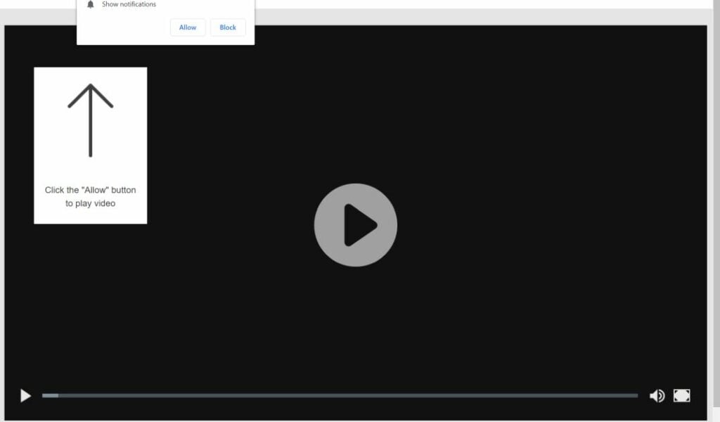 Image: Chrome browser is redirected to the Landost.com site