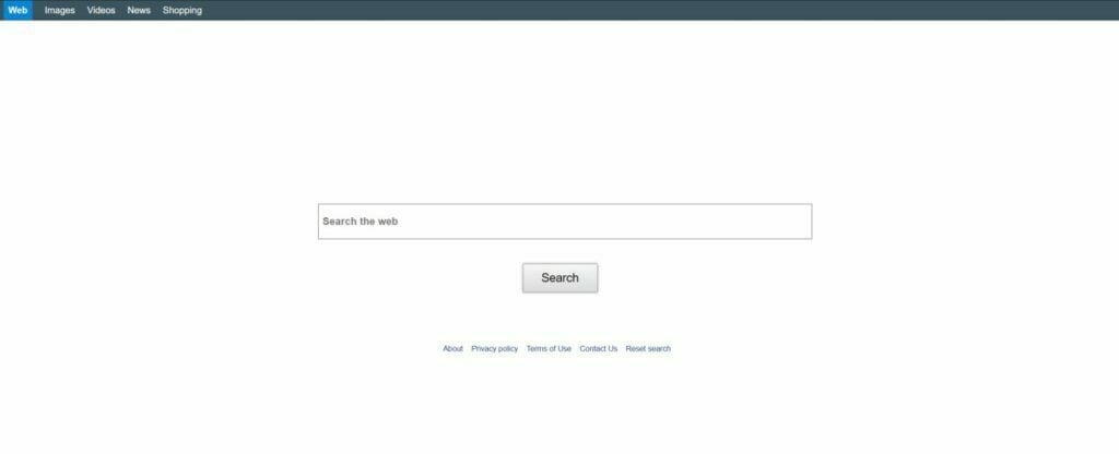 Image: Chrome browser is redirected to the Search.playeti.com site