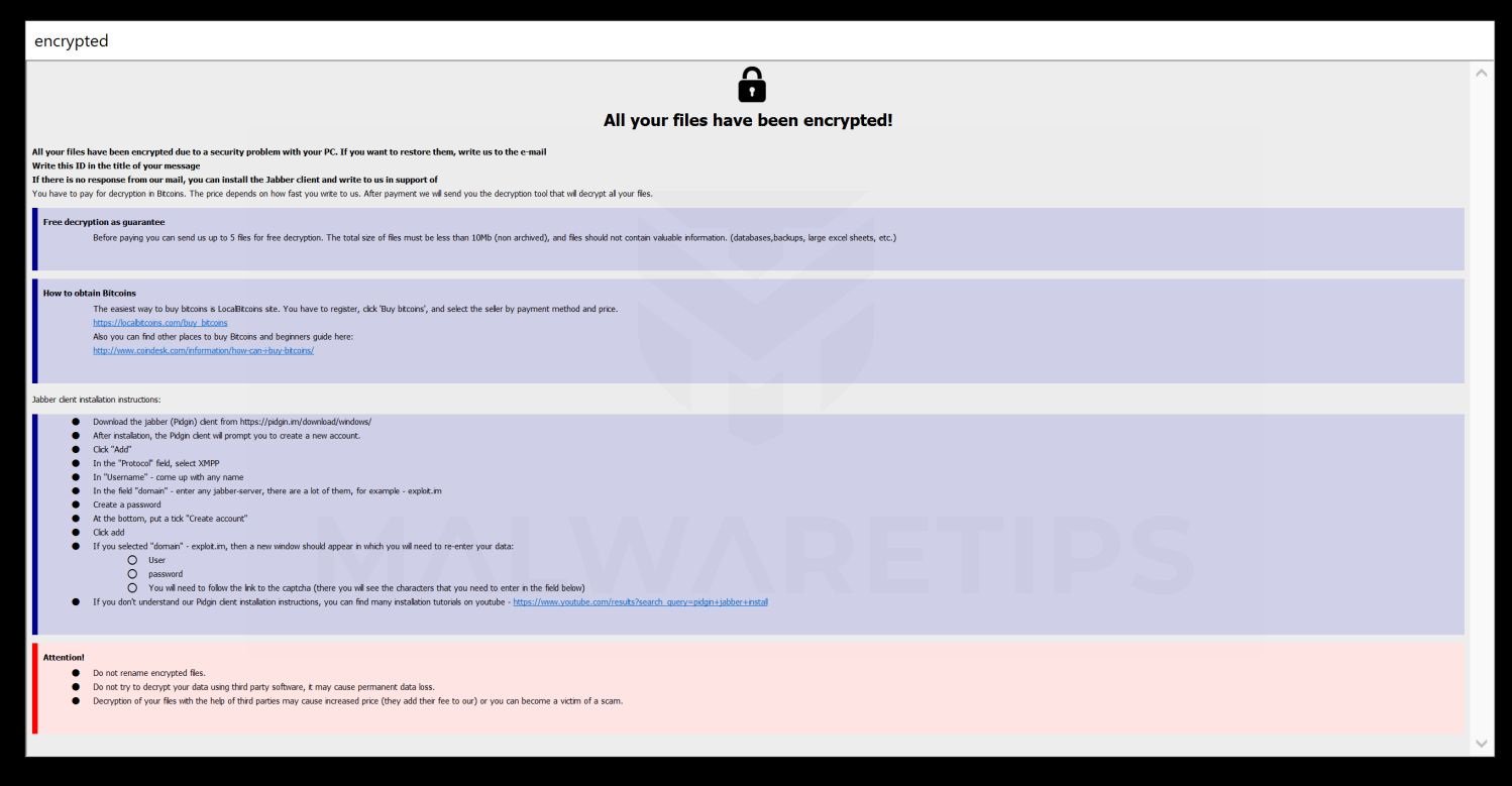 Image: [lachneyorlachb@aol.com].help ransomware