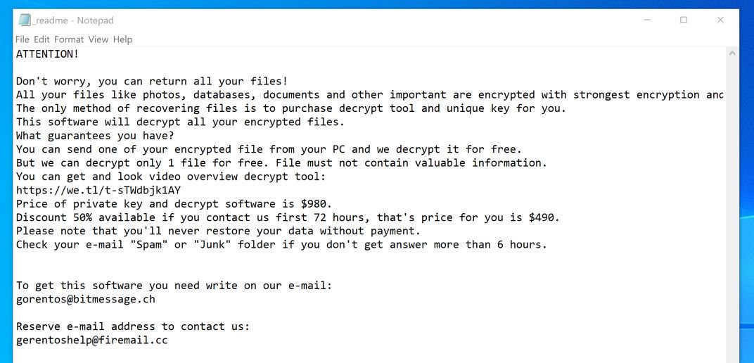 Image: ABAT Ransomware