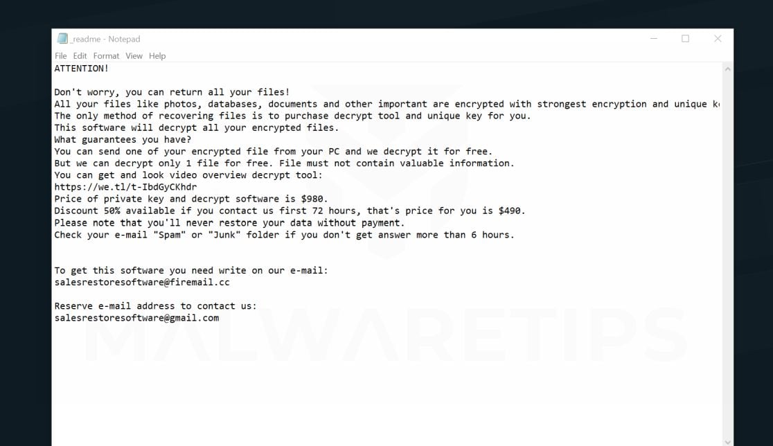 Image: Coot Ransomware