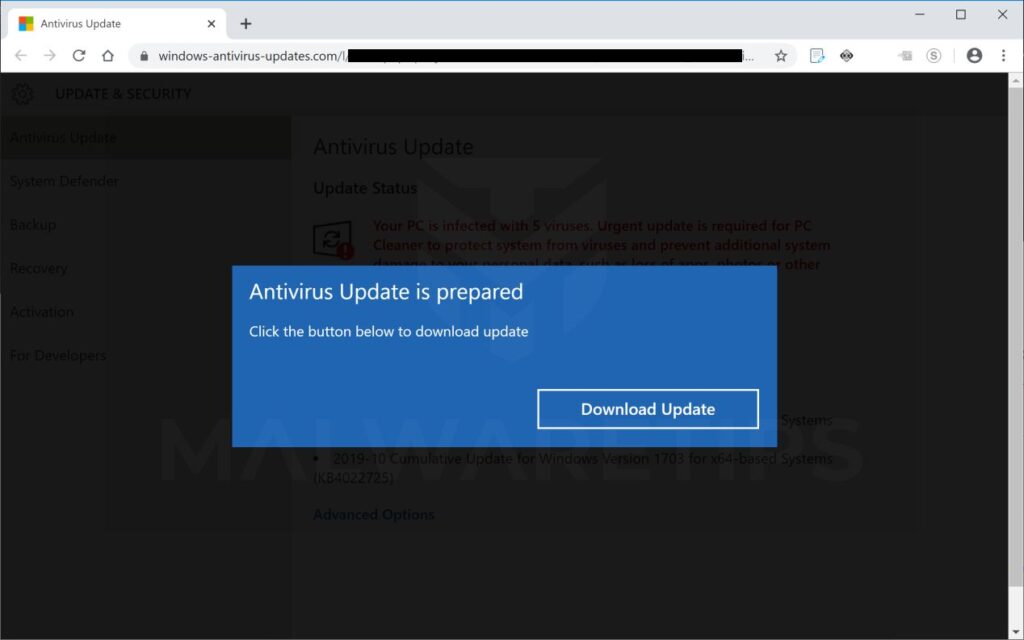 Remove Windows-antivirus-updates.com Pop-ups (virus Removal Guide)