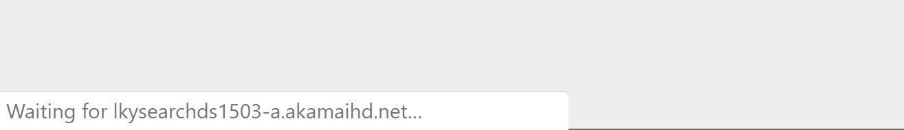 Image: Chrome browser is redirected to Lkysearchds1503-a.akamaihd.net