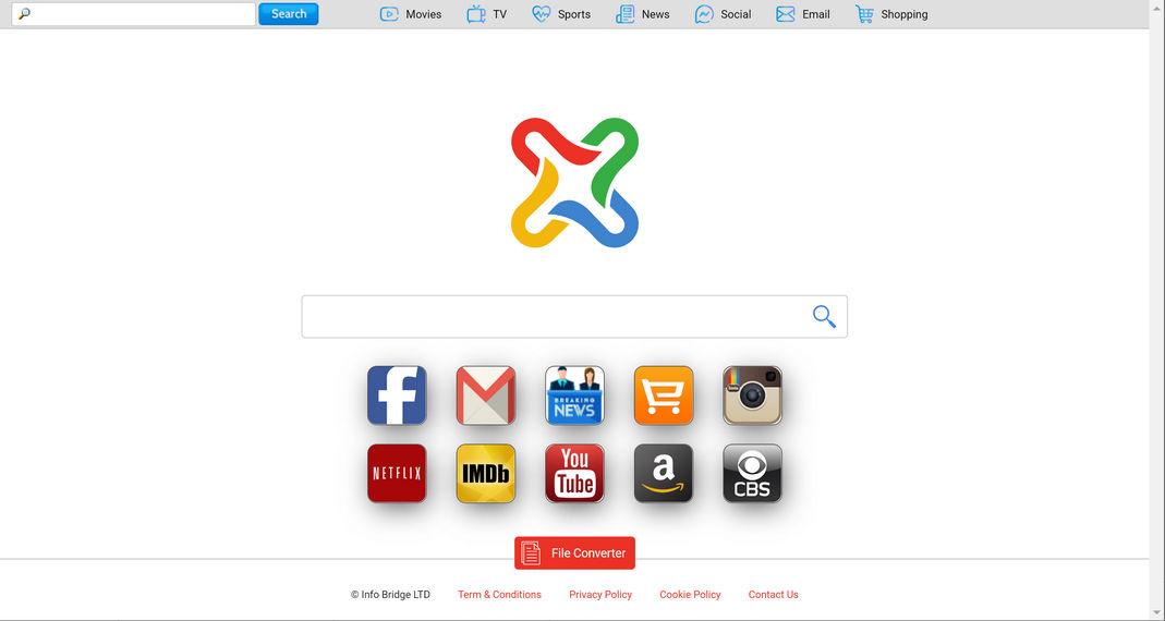 Image: info-search.page browser hijacker