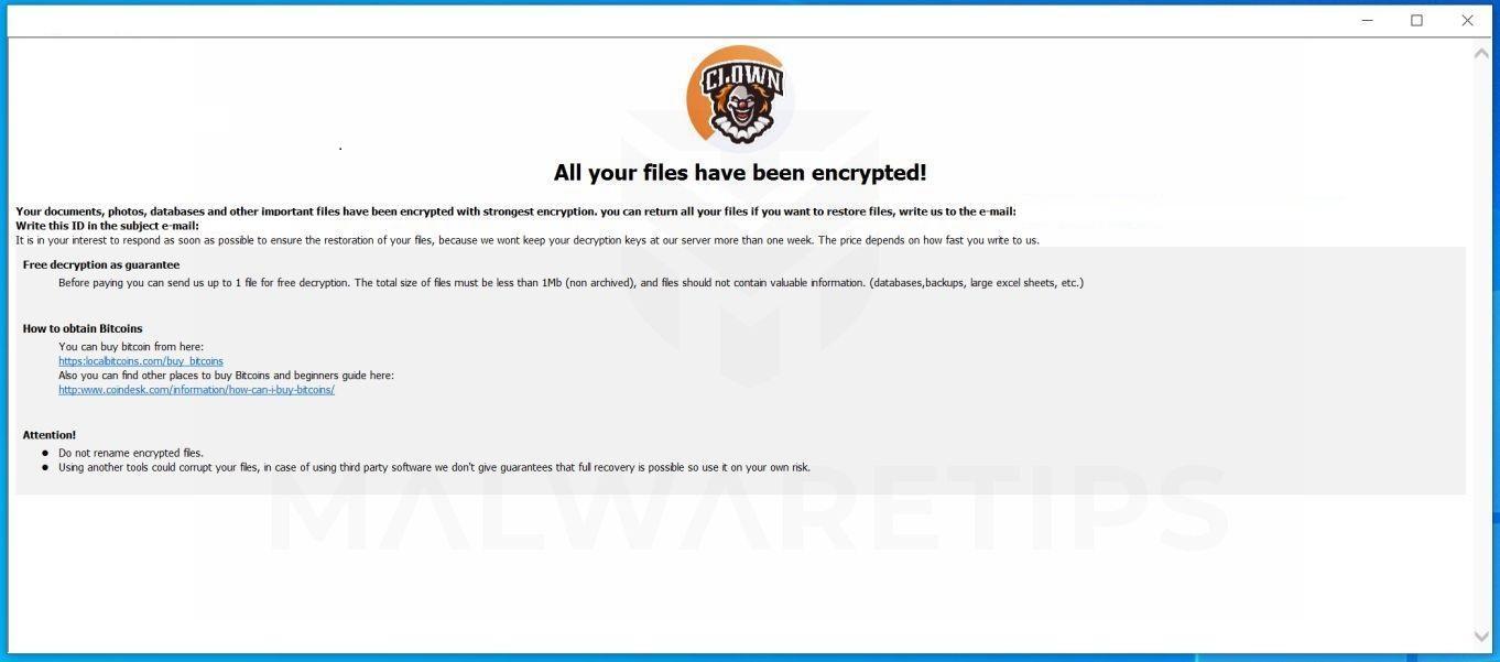 Image: [Heeeh98@tutanota.com].notfound ransomware