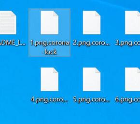 Image: Corona-lock Encrypted Files