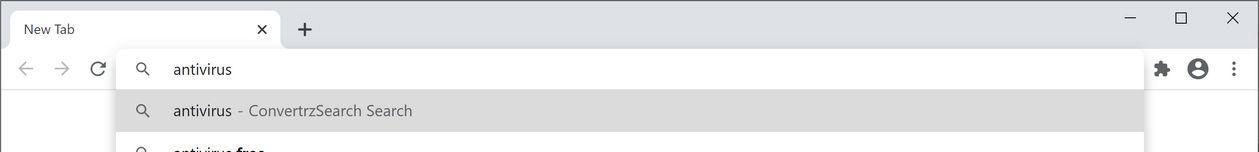 Image: Chrome browser is redirected to ConvertrzSearch Search