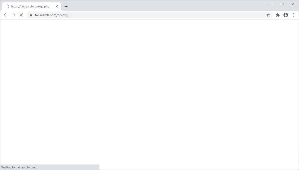 Image: Chrome browser is redirected to Trafc Tab