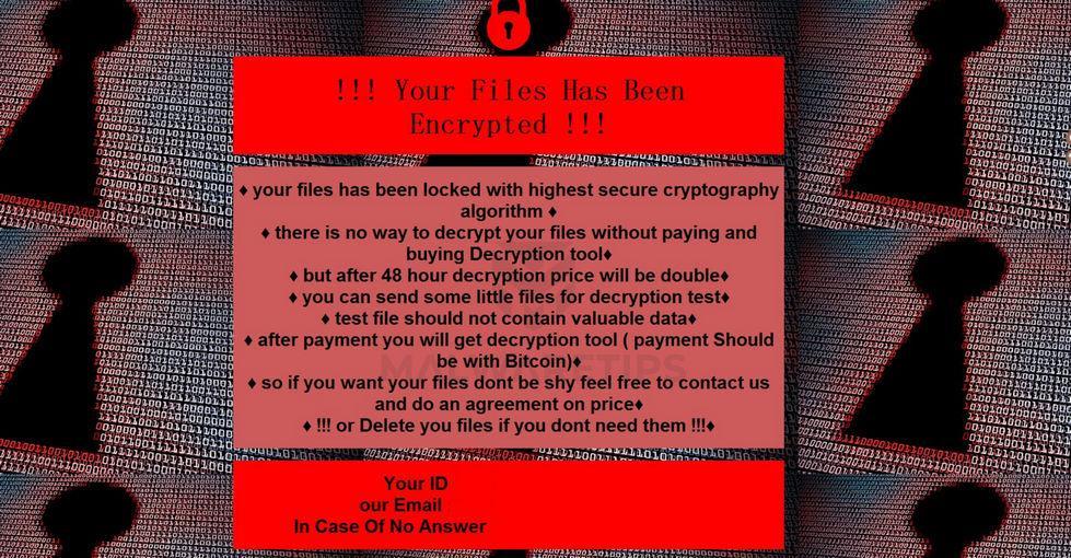 Image: [ARASUF@tutanota.com][ID].ARASUF ransomware