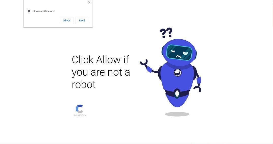 Image: Chrome browser is redirected to Horitisha.online