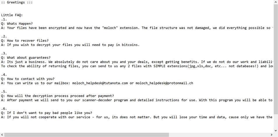 Image: Fireee ransomware