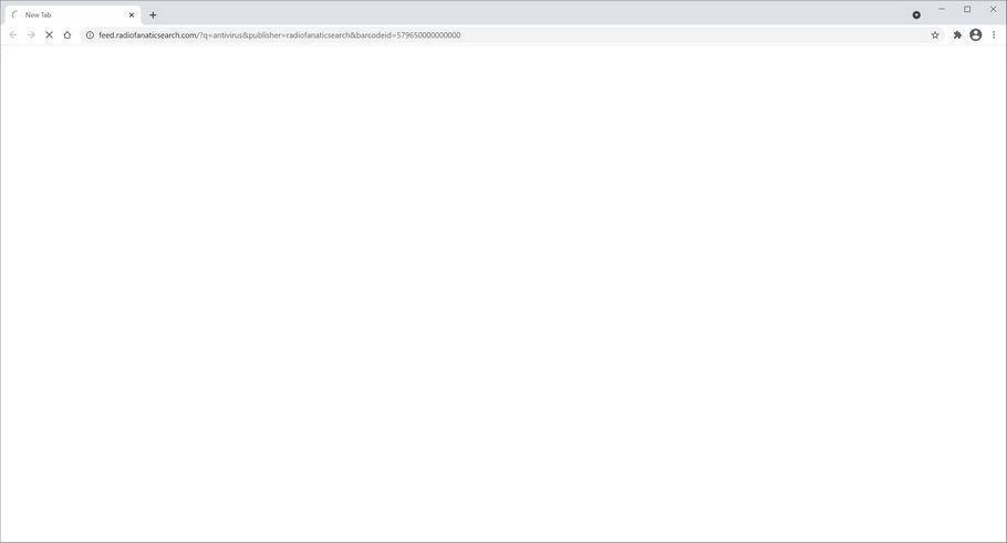 mage: Chrome browser is redirected to RadioFanaticSearch Search