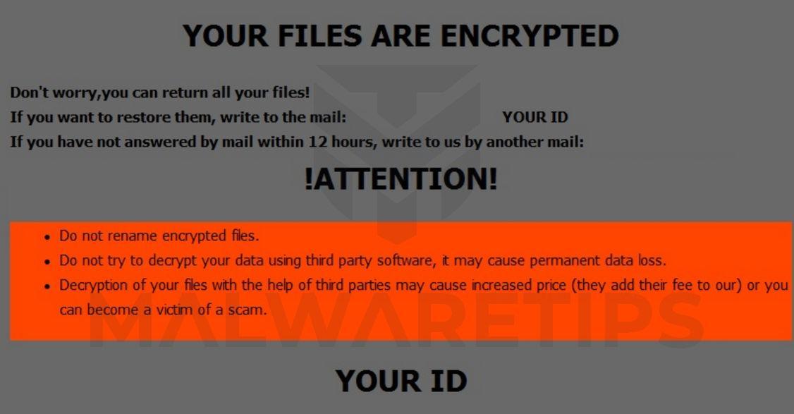Image: NOV ransomware