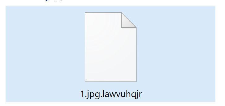 Image: Lawvuhqjr ransomware