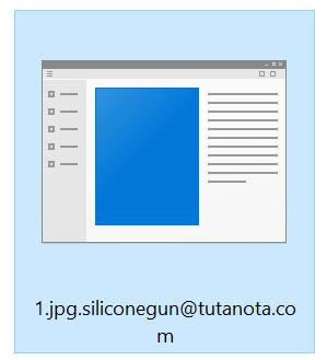 Image: siliconegun@tutanota.com ransomware