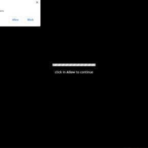 Image: Chrome browser is redirected to Chat-notification.online