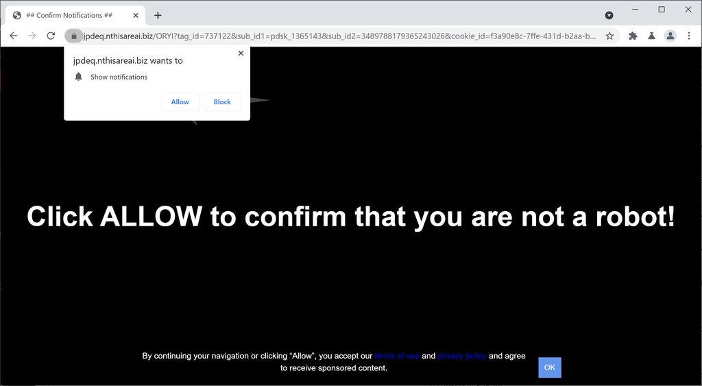 Image: Chrome browser is redirected to News-akika.cc