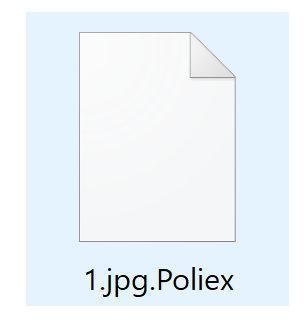 Image: Poliex ransomware