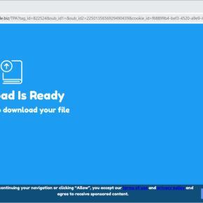 Image: Chrome browser is redirected to Agazinethede.biz