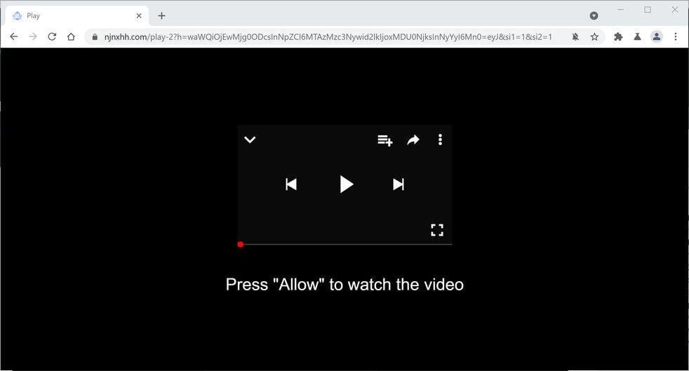 Image: Chrome browser is redirected to Deshaici.net