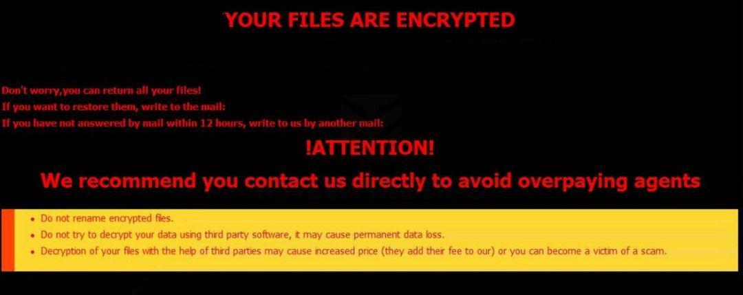 Image: [pcstuntman@onionmail.org].PcS ransomware